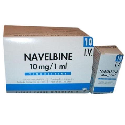 navelbine 10mg i.v. vial