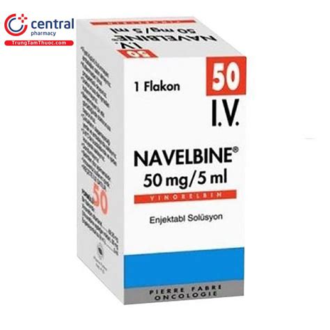 navelbine 50mg/5ml i.v. vial