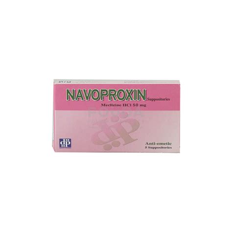 navoproxin 50mg 5 supp.