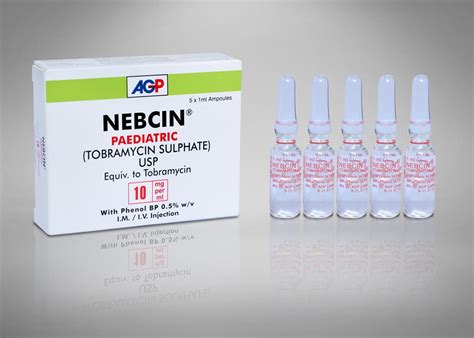 سعر دواء nebcin 20 mg/2 ml injection