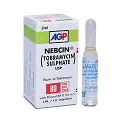 سعر دواء nebcin 80mg/2ml inj.