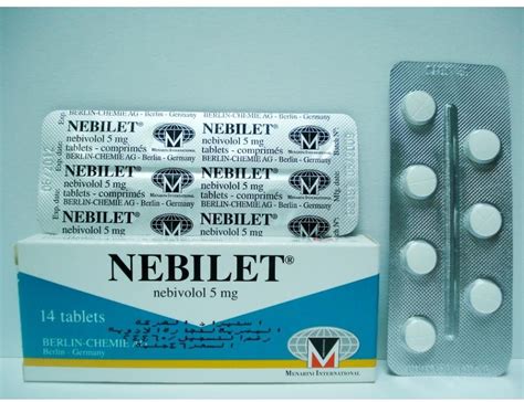 nebilet 5mg 14 tab.