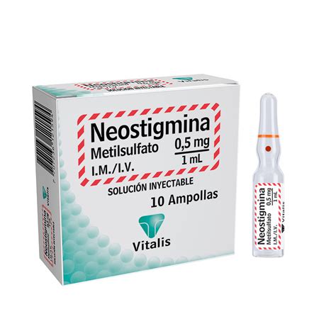 neostigmine methyl sulphate 0.5mg/ml 5 amp.