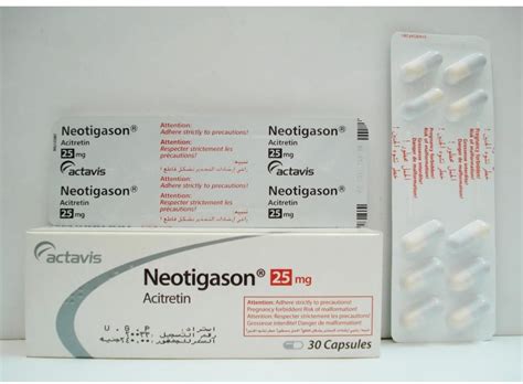 سعر دواء neotigason 25mg 30 caps.(n/a)