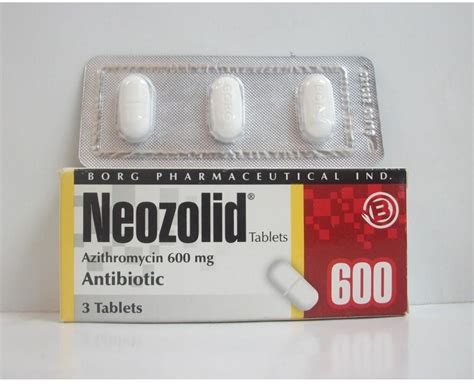 سعر دواء neozolid 600mg 3 tab.