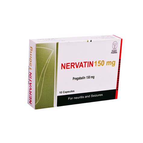 nervatin 150mg 20 caps.