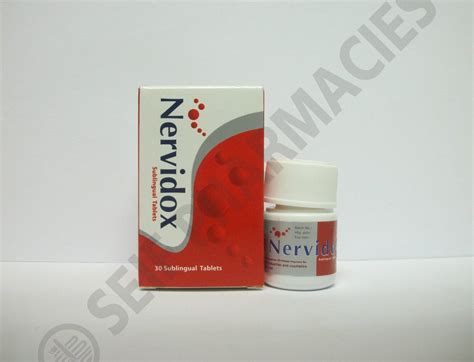 nervidox 30 sublingual tabs.