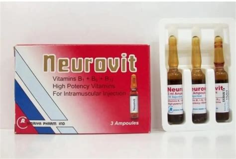 سعر دواء نيوروفيت حقن 6 امبولات