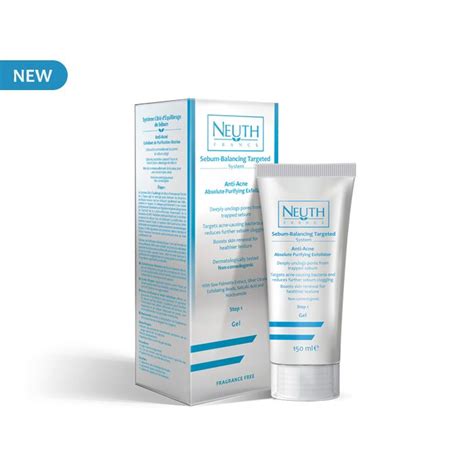 neuth anti-acne absolute purifying exfoliator gel 150 ml (step 1)