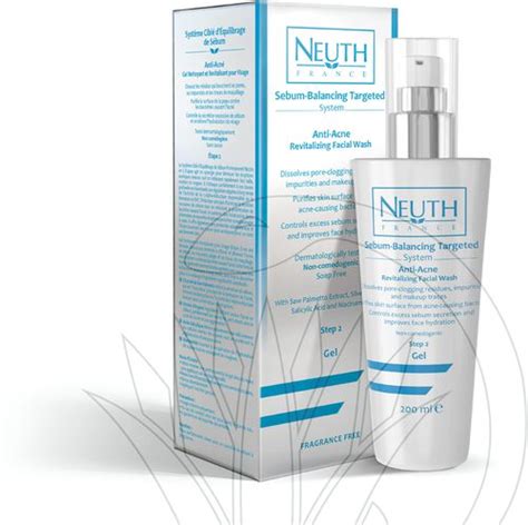 neuth anti-acne revitalizing facial wash 200 ml (step 2)
