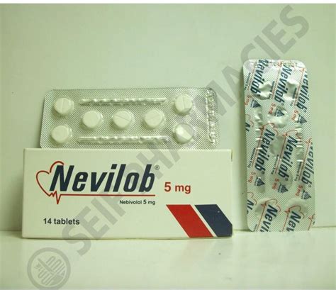 سعر دواء nevilob 5mg 14 tab.