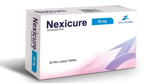 سعر دواء nexicure 20mg 20 f.c. tab.