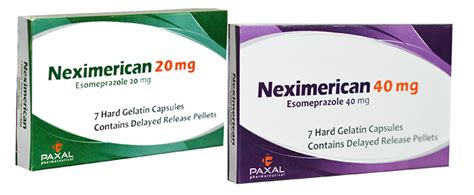 سعر دواء neximerican 40 mg 21 caps.