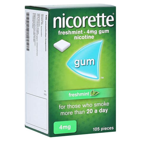 سعر دواء nicorette4 mg freshmint 105pieces