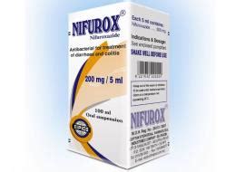 سعر دواء nifurox 200mg/5ml 100ml susp.