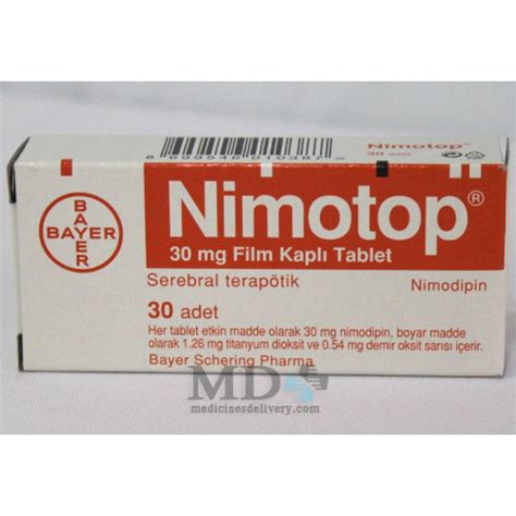 nimotop 30mg 30/tab (imported)