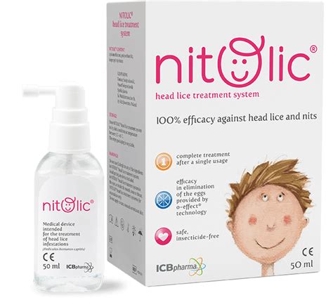 nitolic head lice treatment system 50 ml