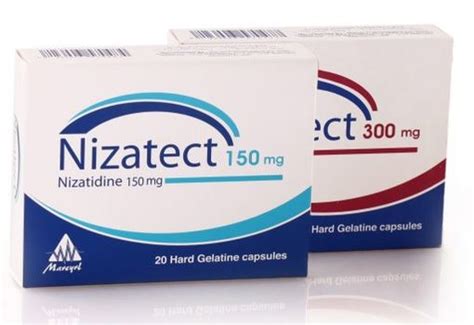 سعر دواء nizatect 150 mg 20 caps.