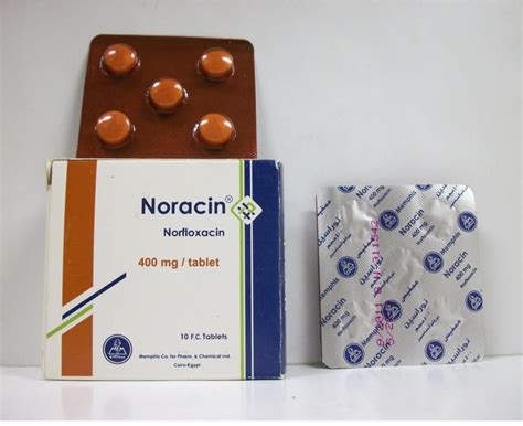 noracin 400mg 10 f.c.tab.