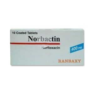 سعر دواء norbactin 400mg 10 f.c.tab.