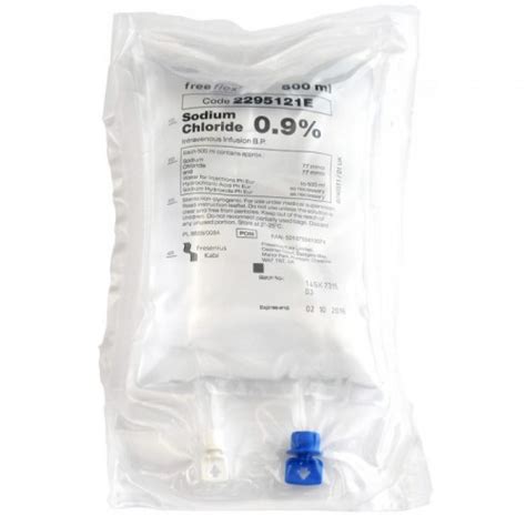 normal saline 0.9% inj. 500 ml