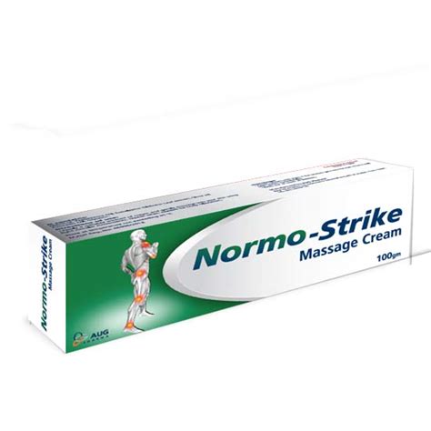 normo-strike massage cream 100 gm