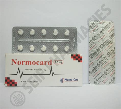 normocard 7.5mg 20 tab.