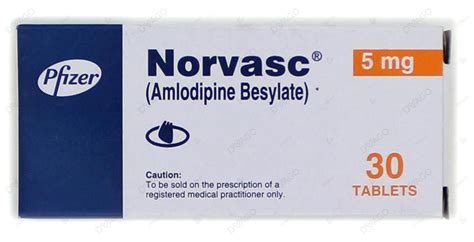 سعر دواء norvasc 5mg 30 tab.