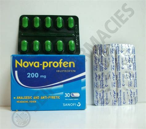 nova-profen 200mg 30 tabs.