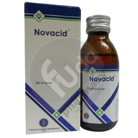 سعر دواء novacid 50mg/ml syrup 120ml