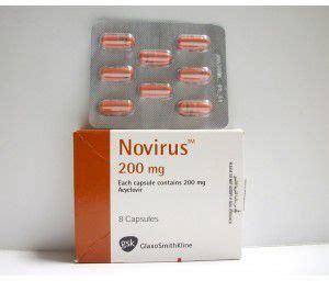 سعر دواء novirus 200 mg 8 caps.