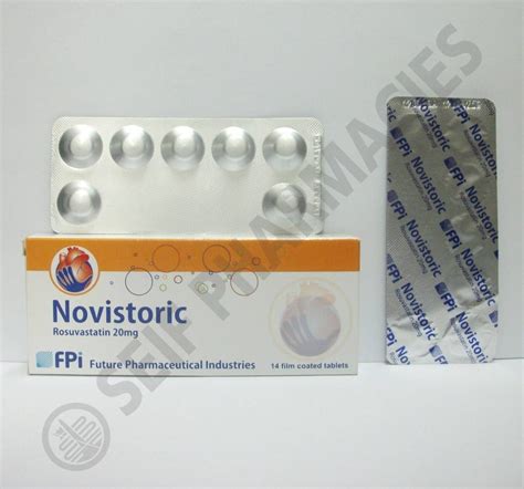 سعر دواء novistoric 20 mg 14 f.c. tab.
