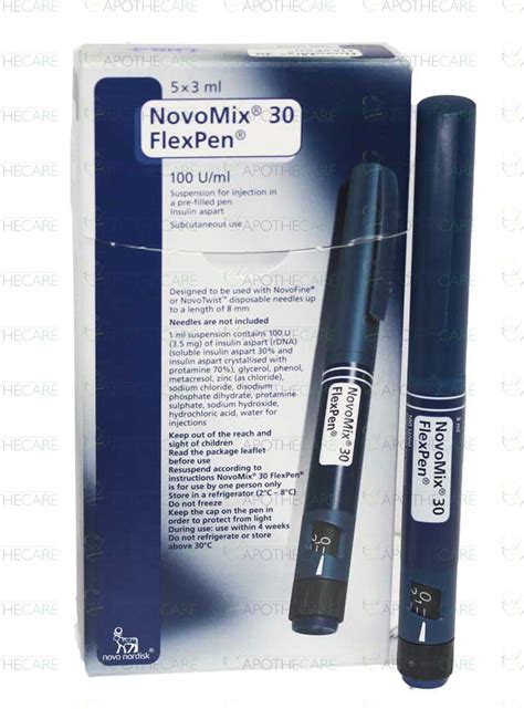 novomix 30 100 i.u./ml 5 flexpen