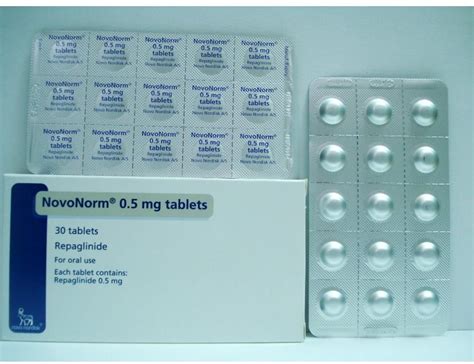 سعر دواء novonorm 0.5mg 30 tab