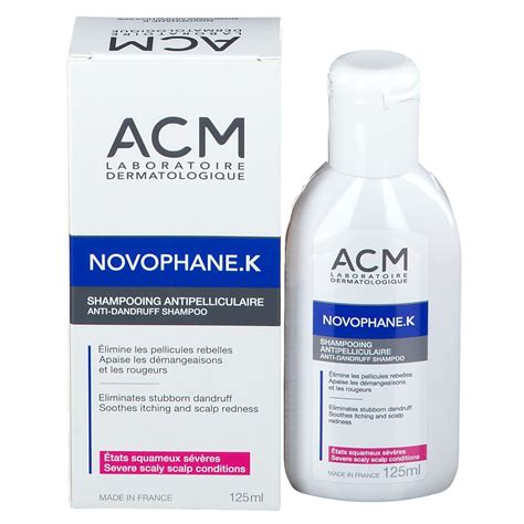 novophane k shampoo 125 ml