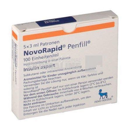 novorapid 100 i.u./ml 5 penfill