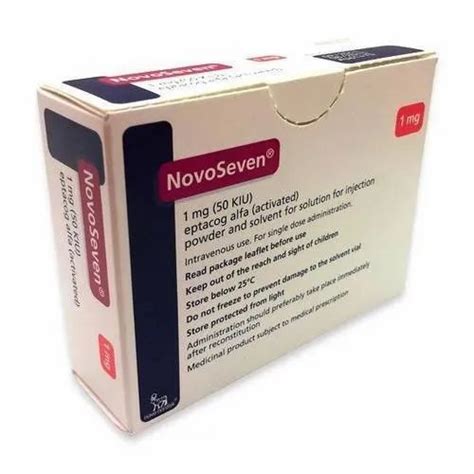 novoseven 1.2mg i.v. vial