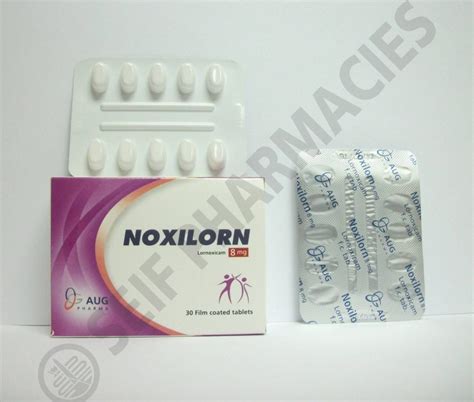 سعر دواء noxilorn 8 mg 30 f.c.tab