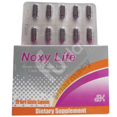 سعر دواء noxy life 20 capsules