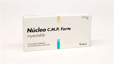 nucleo cmp forte lyophilized ampoules