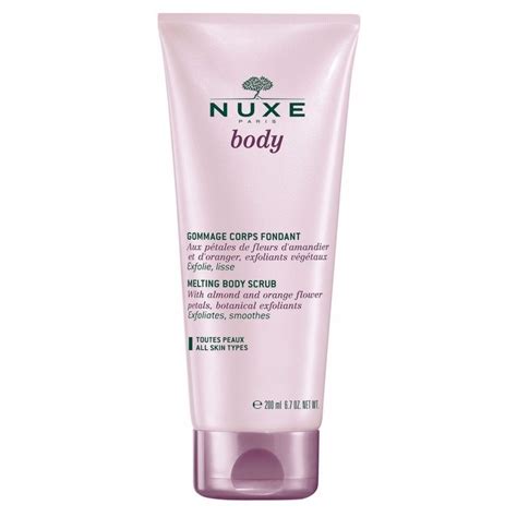 nuxe body melting scrub 200 ml