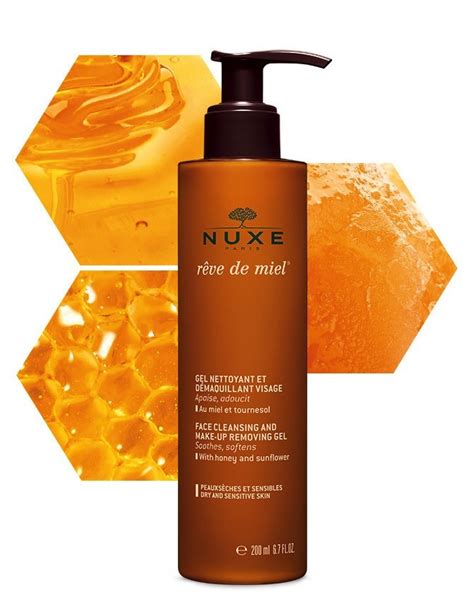 nuxe reve de miel face cleansing gel 200 ml