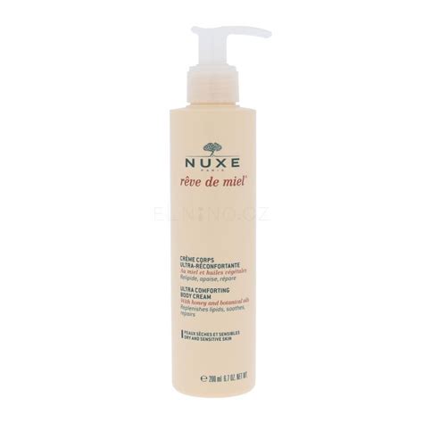 nuxe reve de miel ultra-comforting body cream 200 ml