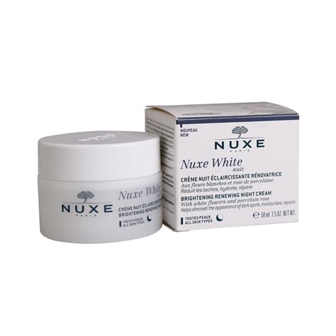 nuxe white brightening renewing night cream 50 ml
