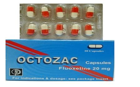 octozac 20mg 10 caps.