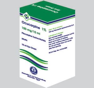 ocucarpine 1% eye drops 10 ml