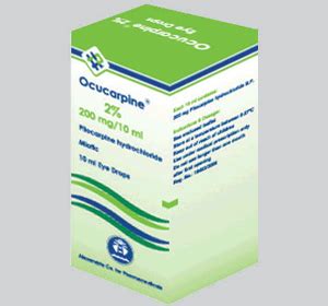 سعر دواء ocucarpine 2% eye drops 10 ml