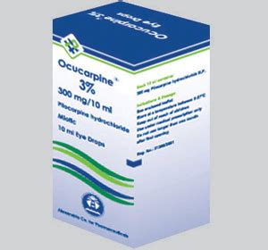 ocucarpine 3% eye drops 10 ml