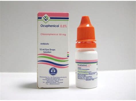 ocuphenicol 0.5% eye dps. 10 ml