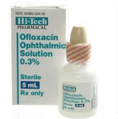 ofloxin 0.3% eye drops 5 ml